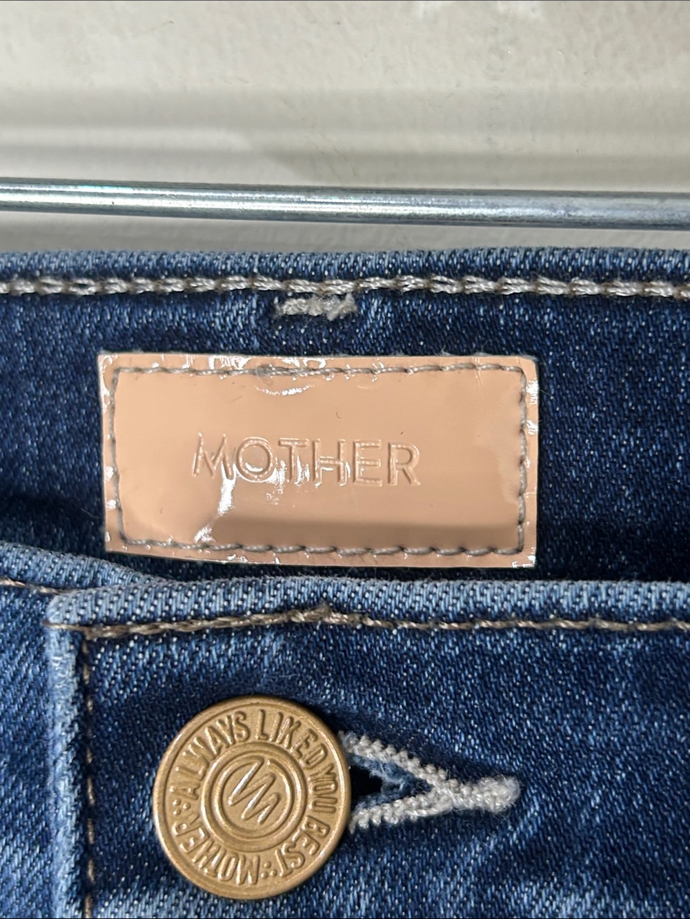 MOTHER The Hustler Ankle Fray Howdy Wash Size 25 - Picture 8 of 16